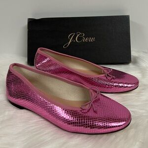 J.Crew Zoe ballet flats in pink Size 9
